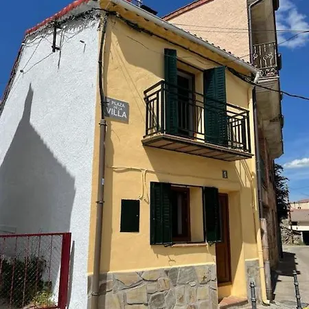 Villa La Casa De La Plaza Rascafría Exterior foto